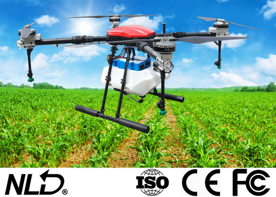 Carbon Fiber Agriculture Spraying Drone NLA-410 10L Pesticide Tank 4 Rotors