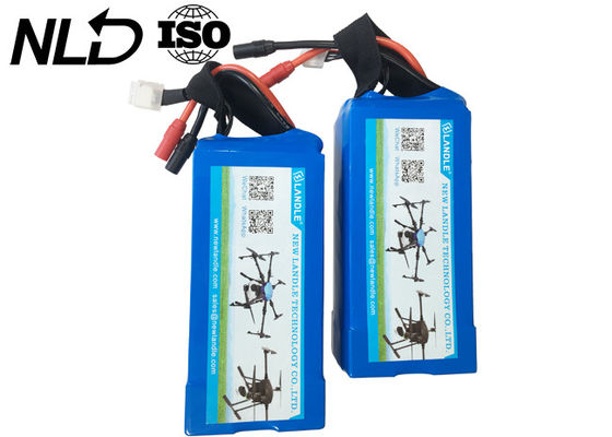 6S 25C 16000Ahm 22.2V Lithium UAV Battery For Drone