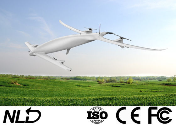 Fixed Wing 3KG 5000m Industrial Grade Drone Max 220 Minutes Flight Time