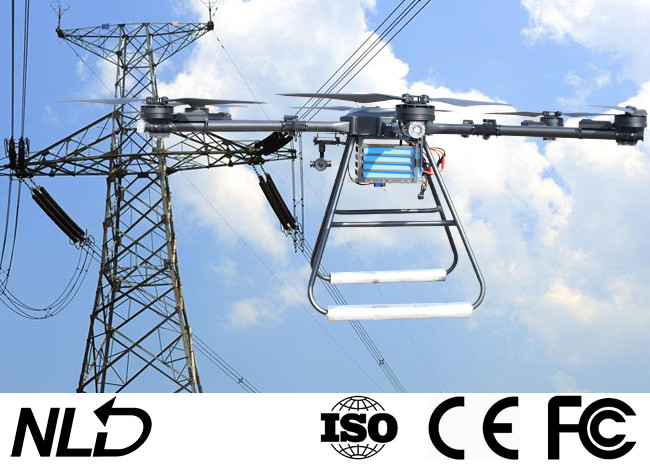 Flying 60 Minutes Industrial Grade Drone For Power Line